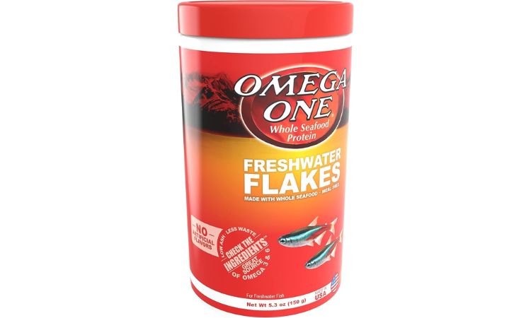 Omega One Freshwater Flakes with Garlic